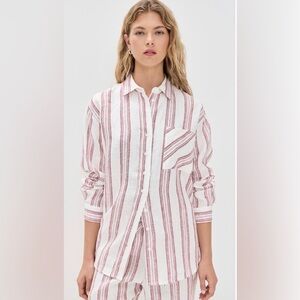 BRAND NEW never worn. Reformation linen button down. Small.